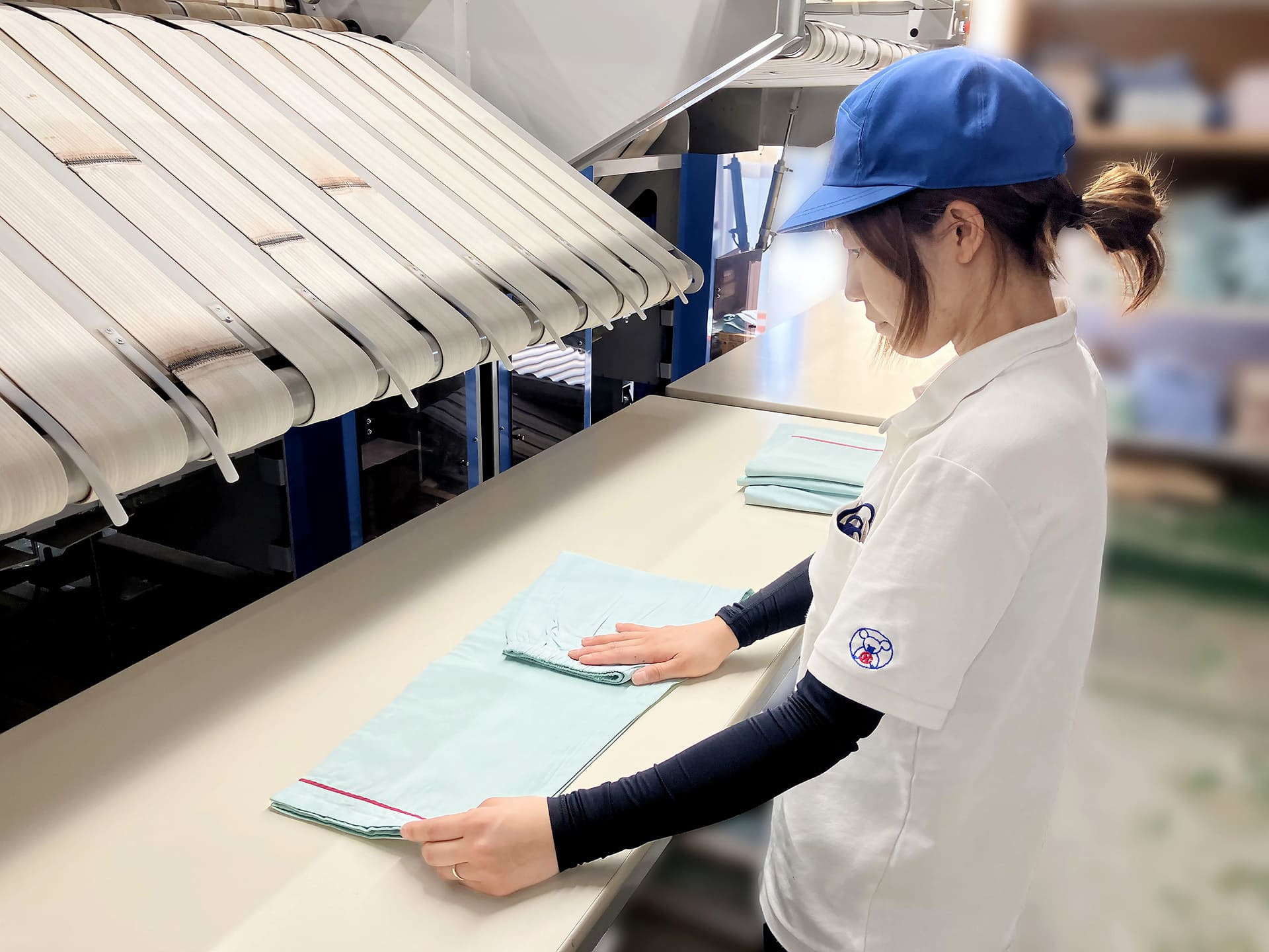 中元クリーニング株式会社 本社 クリーナー工場 茨木さん